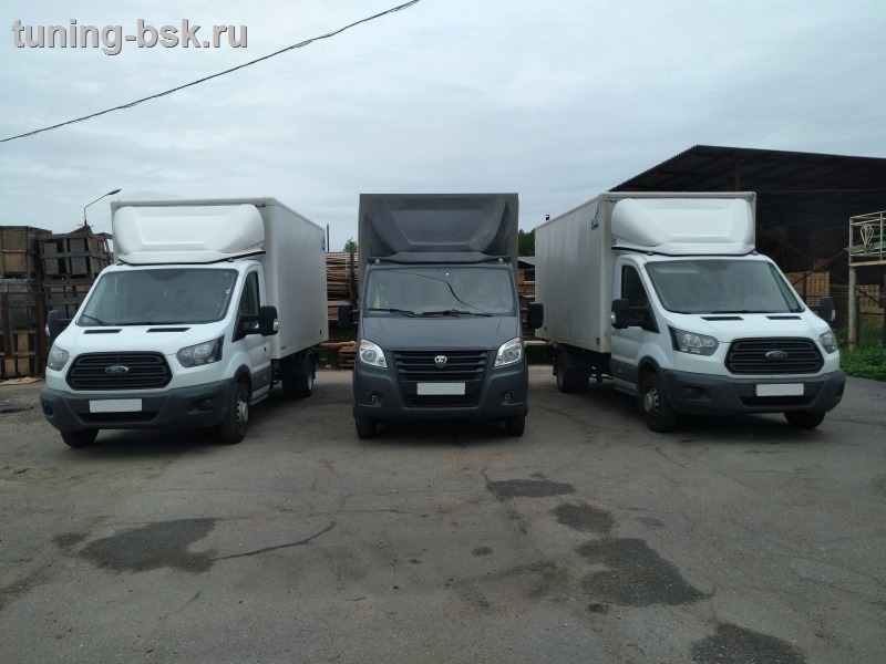 Просмотр фото... Обтекатель(спойлер) Газель Некст серый
