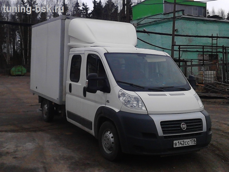 Просмотр фото... Обтекатель(спойлер) на Fiat Double Cab