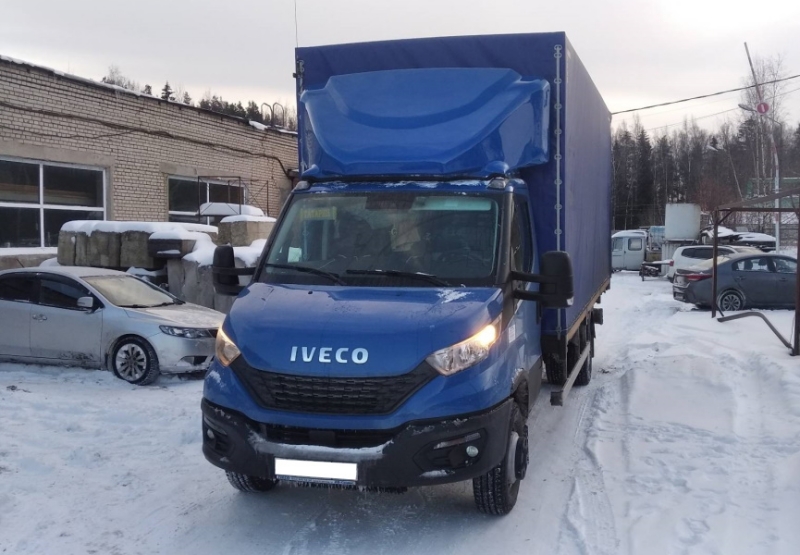Просмотр фото... Обтекатель (спойлер) для Iveco Daily с 2014 г.в. высокий